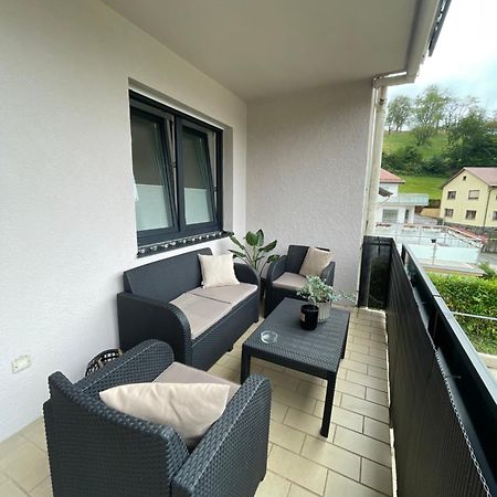 Ferienwohnung Am Felsenmeer Lautertal  المظهر الخارجي الصورة