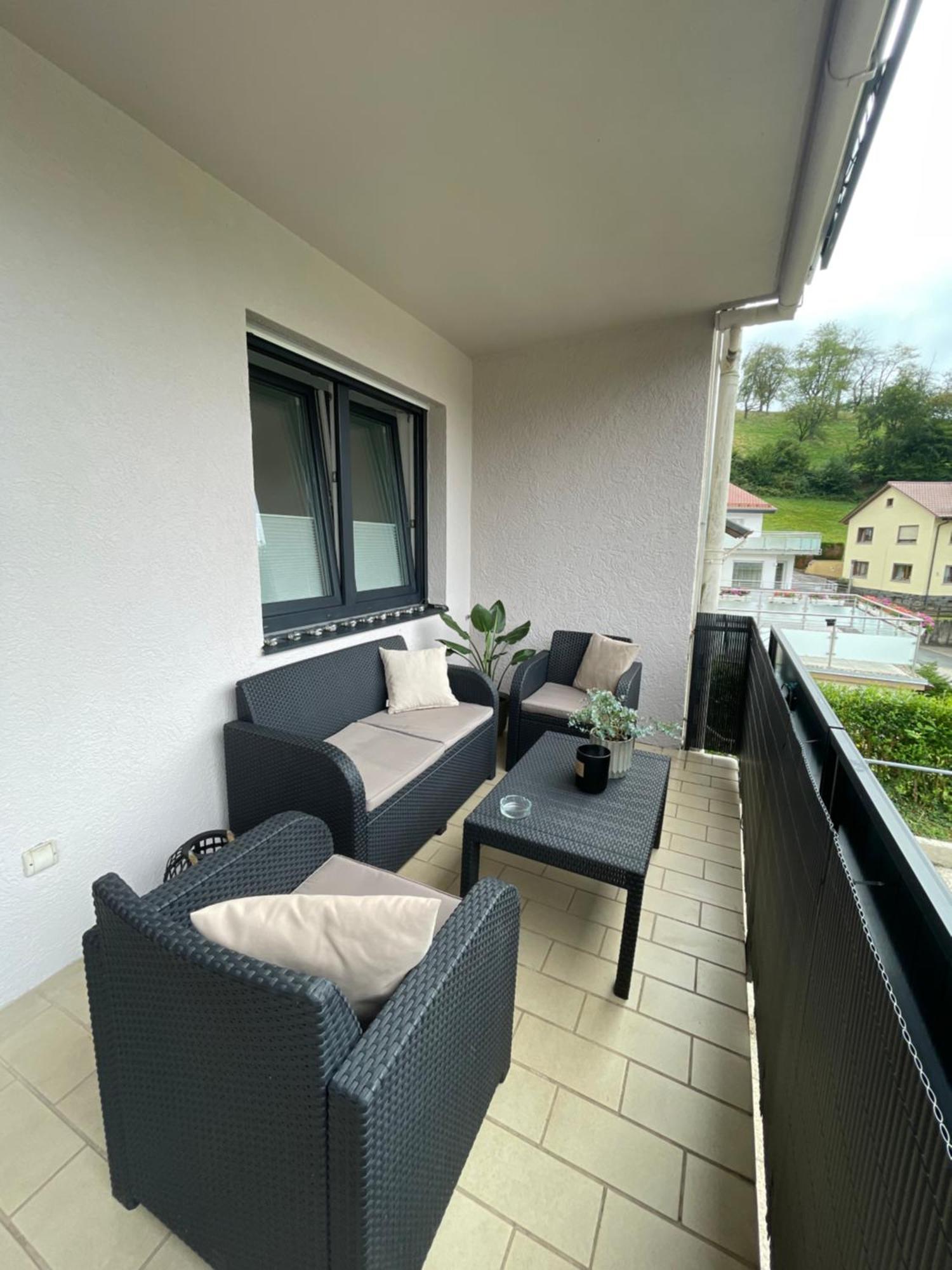 Ferienwohnung Am Felsenmeer Lautertal  المظهر الخارجي الصورة